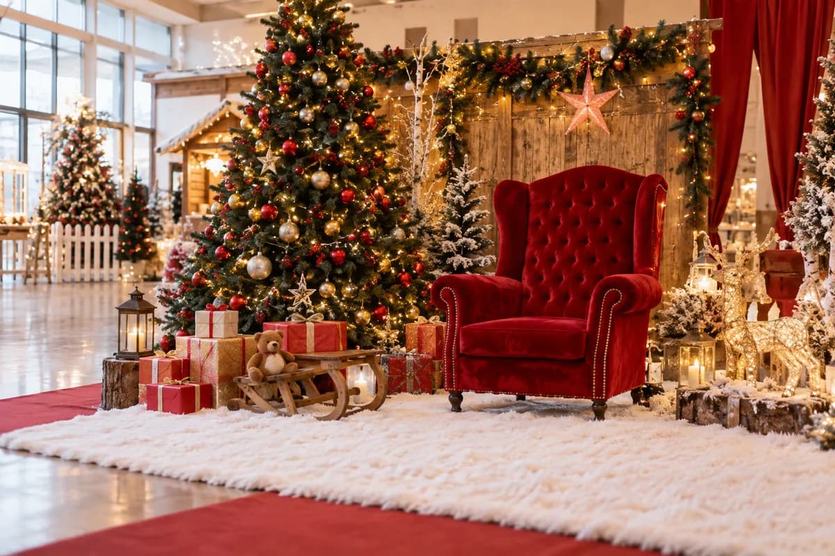 Décor du Père Noël — visuel d’illustration 1