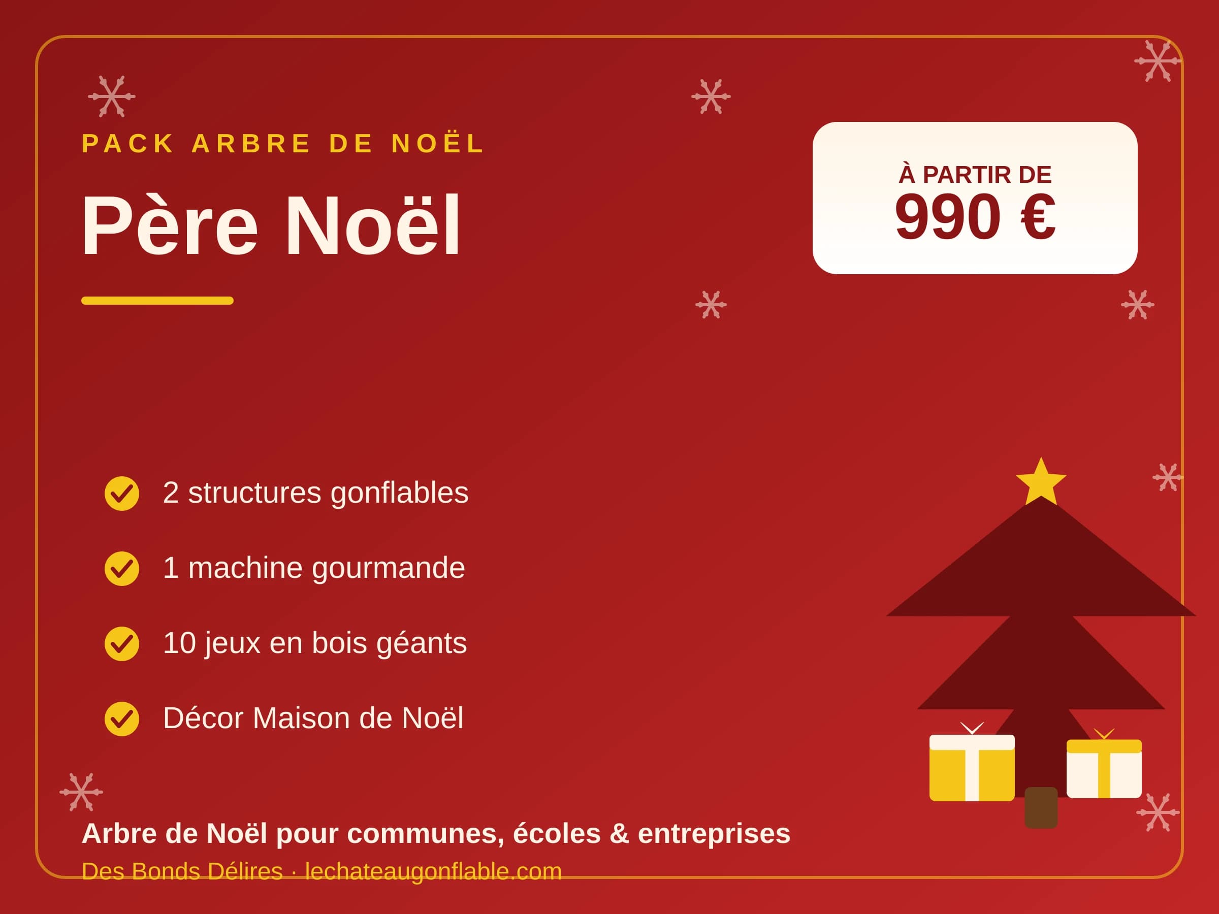 Pack Arbre de Noël — Père Noël