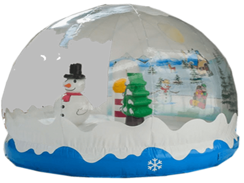 Boule à neige gonflable géante pour animations magiques !