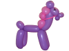 Sculpture-sur-ballon-modele-chien-des-bonds-delires