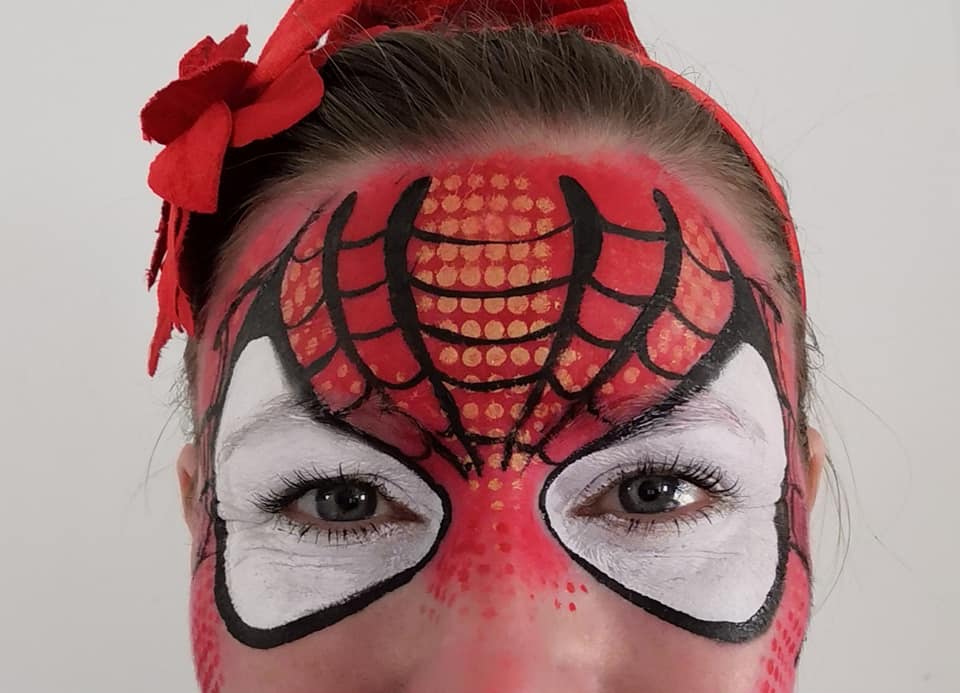 spidergirl-maquillage-pro